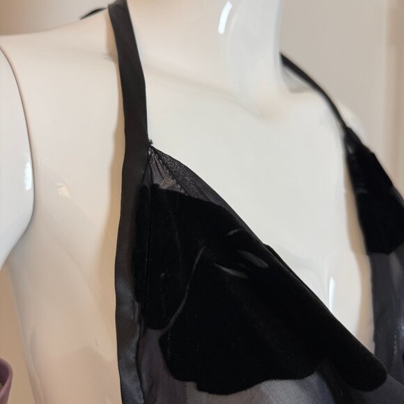 NINA RICCI 2011 Vintage Runway Full Look: Backless Gown + Leather Gloves - Picture 3 of 12